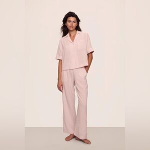 Eberjey Nautico Relaxed Short Sleeve & Pant PJ Set